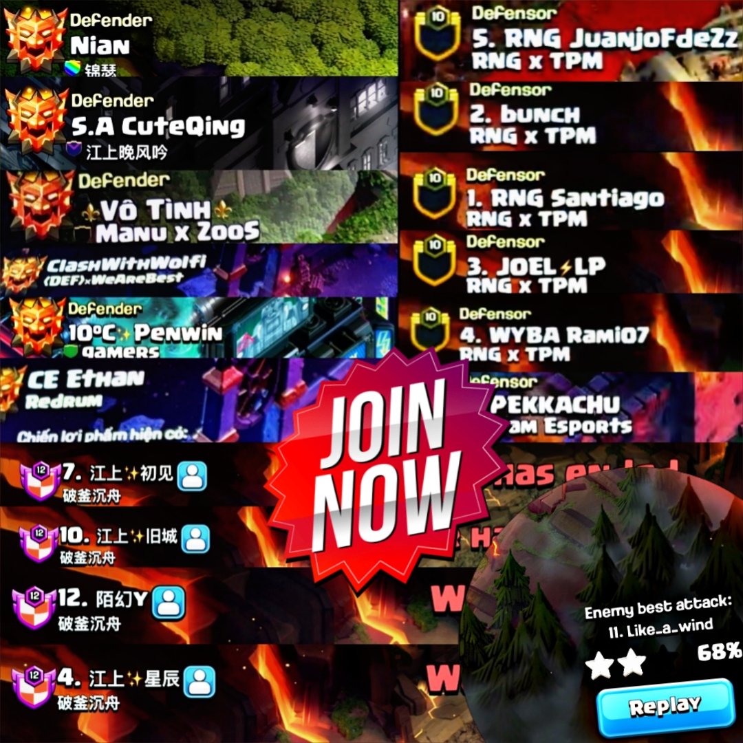 Everyone Join membership grab your top high legend bases + top defense war bases with proof. 

Join us now. 

youtube.com/channel/UCB1JM…

Open a ticket for a order
discord.gg/gkfrwUbaBD

whatsapp.com/channel/0029Vb…

#coc #ClashOfClans #clashon