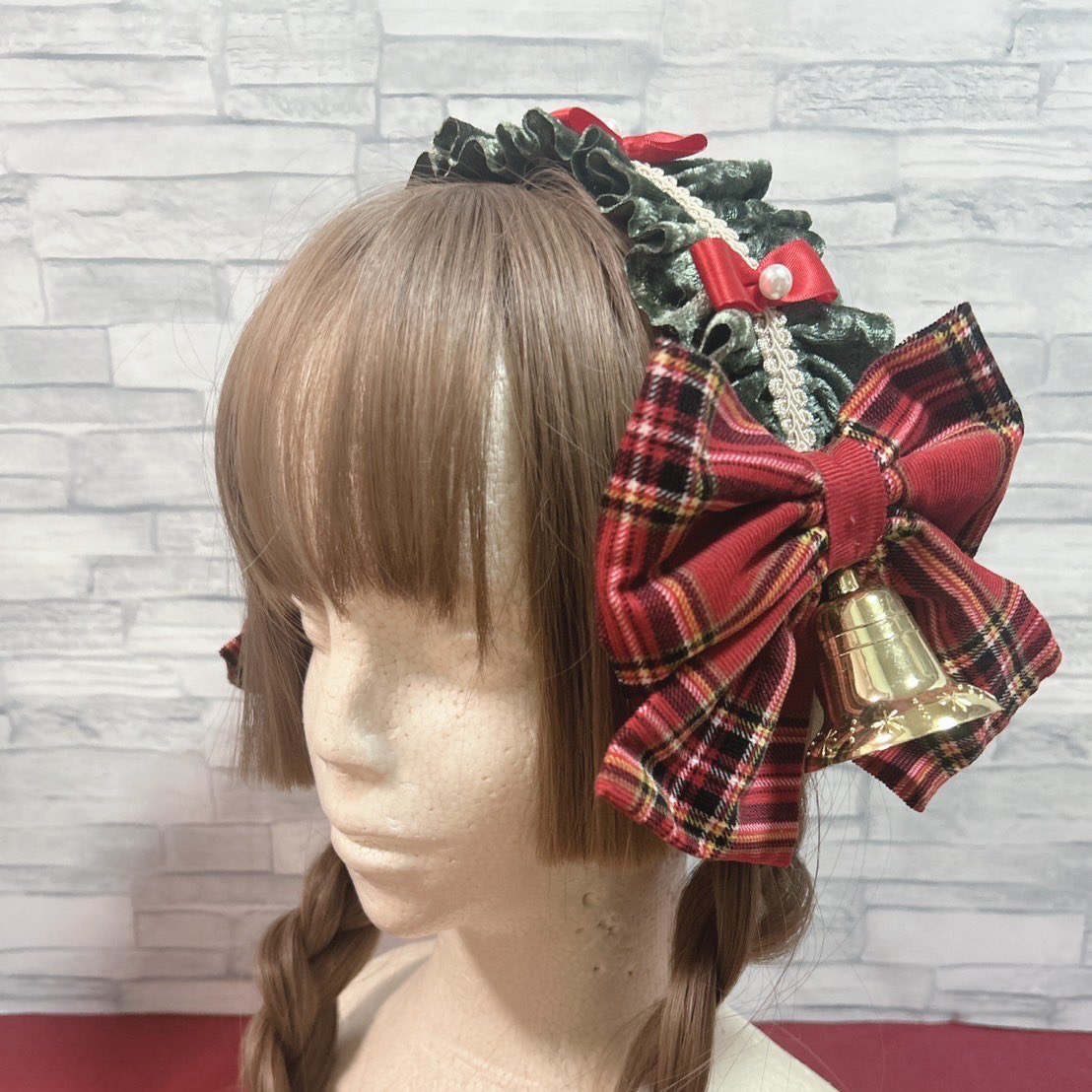 クリスマスっぽいヘッドドレスです🎄

ラスト1点
ネットには掲載していませんので、気になる方はDMくださいm(_ _)m