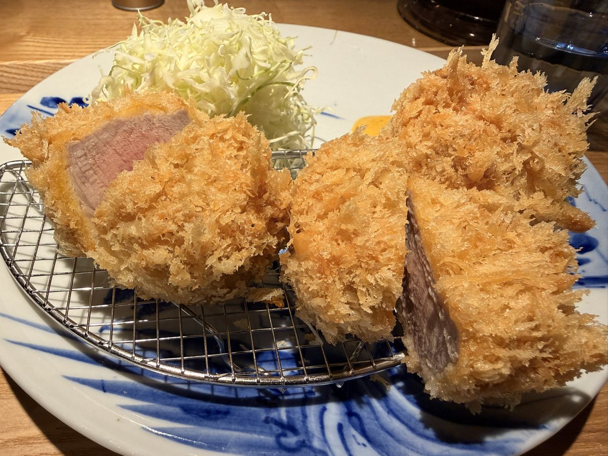 今日は早朝からMRI、血液検査を経て・・からのー久々のとんかつ七井戸さん！
とんかつ欲満たされました🥰