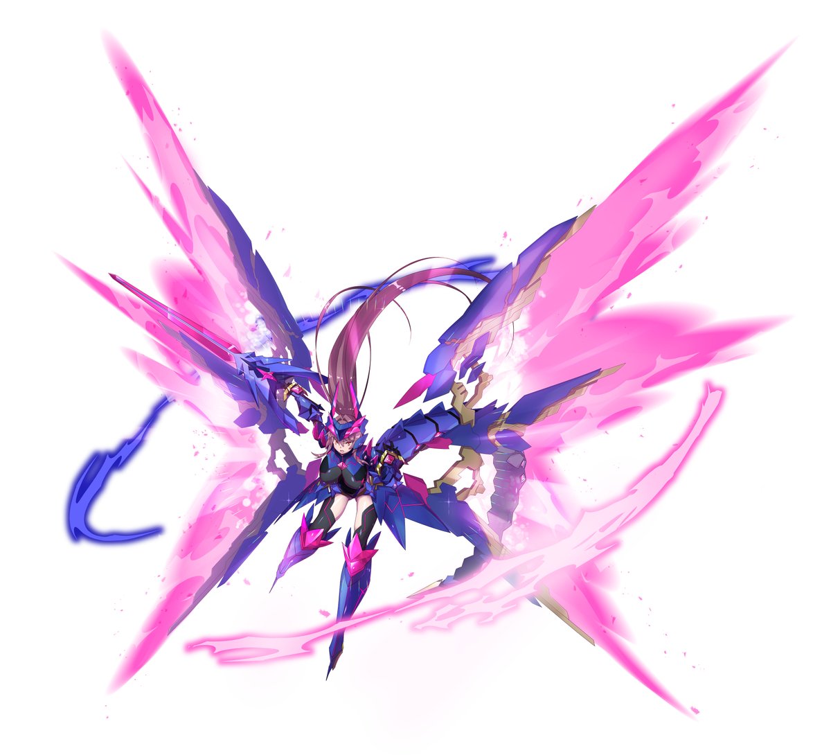 サークル菊花亭のコートレット@ikemaba  様のご依頼の『光魔戦姫アメジストハート』です。人間の希望や欲望をエネルギーとして戦う、サキュバスによる変身ヒロインで、光と闇の双方の属性を用いることが出来るという設定です。
この度はご依頼誠にありがとうございました!! 