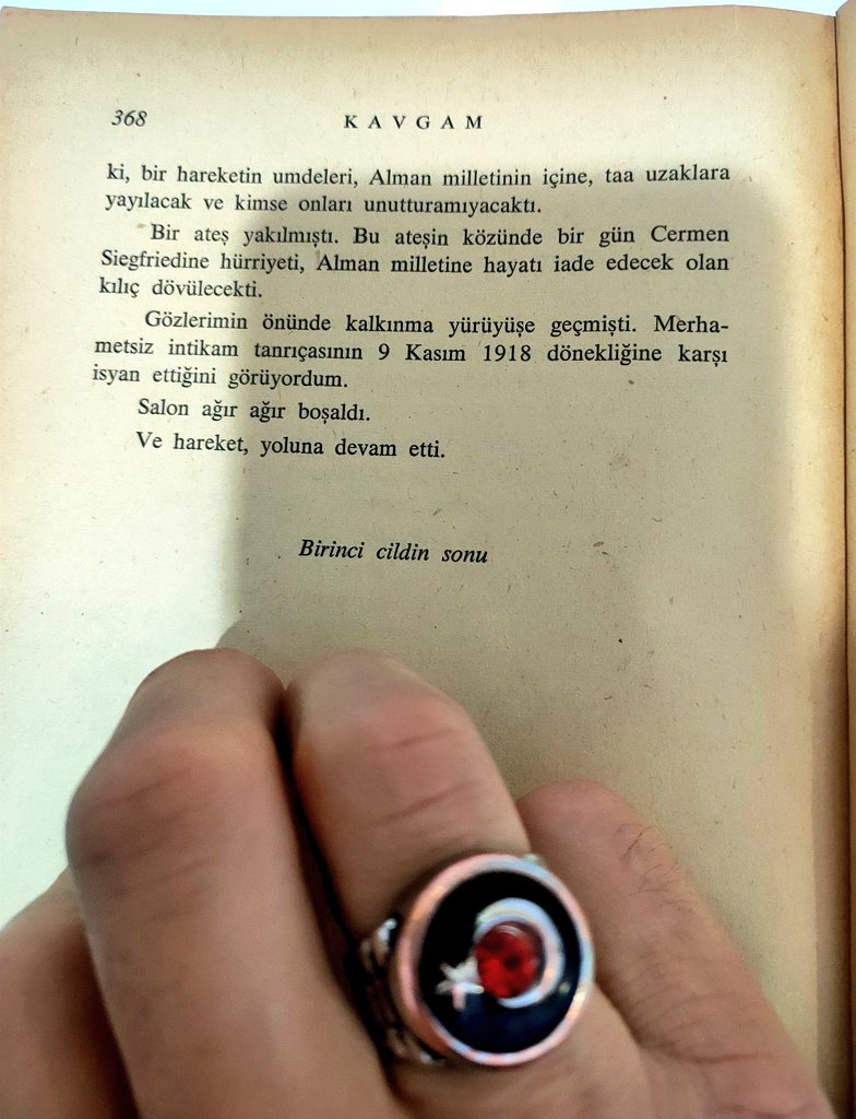 #Kavgam birinci cildin sonu