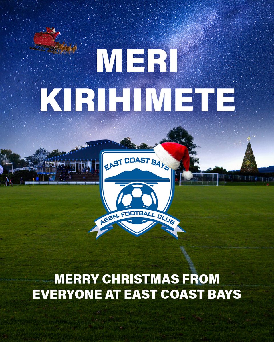 Thanks for being part of our amazing club whānau! Travel safe if you're travelling, enjoy the festive hat-tricks with family and friends, and we'll look forward to seeing you in the New Year! 💙🤍💙

#BlueWave 🌊