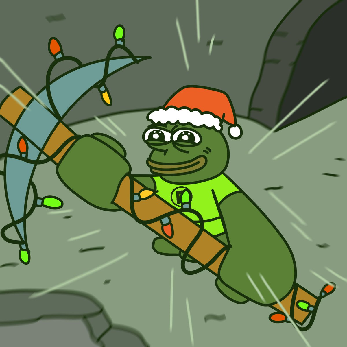 pepenode_io's tweet image. Pepe's got the Christmas spirit. 🔥

He even decorating his Axe! ⛏🎄

pepenode.io
