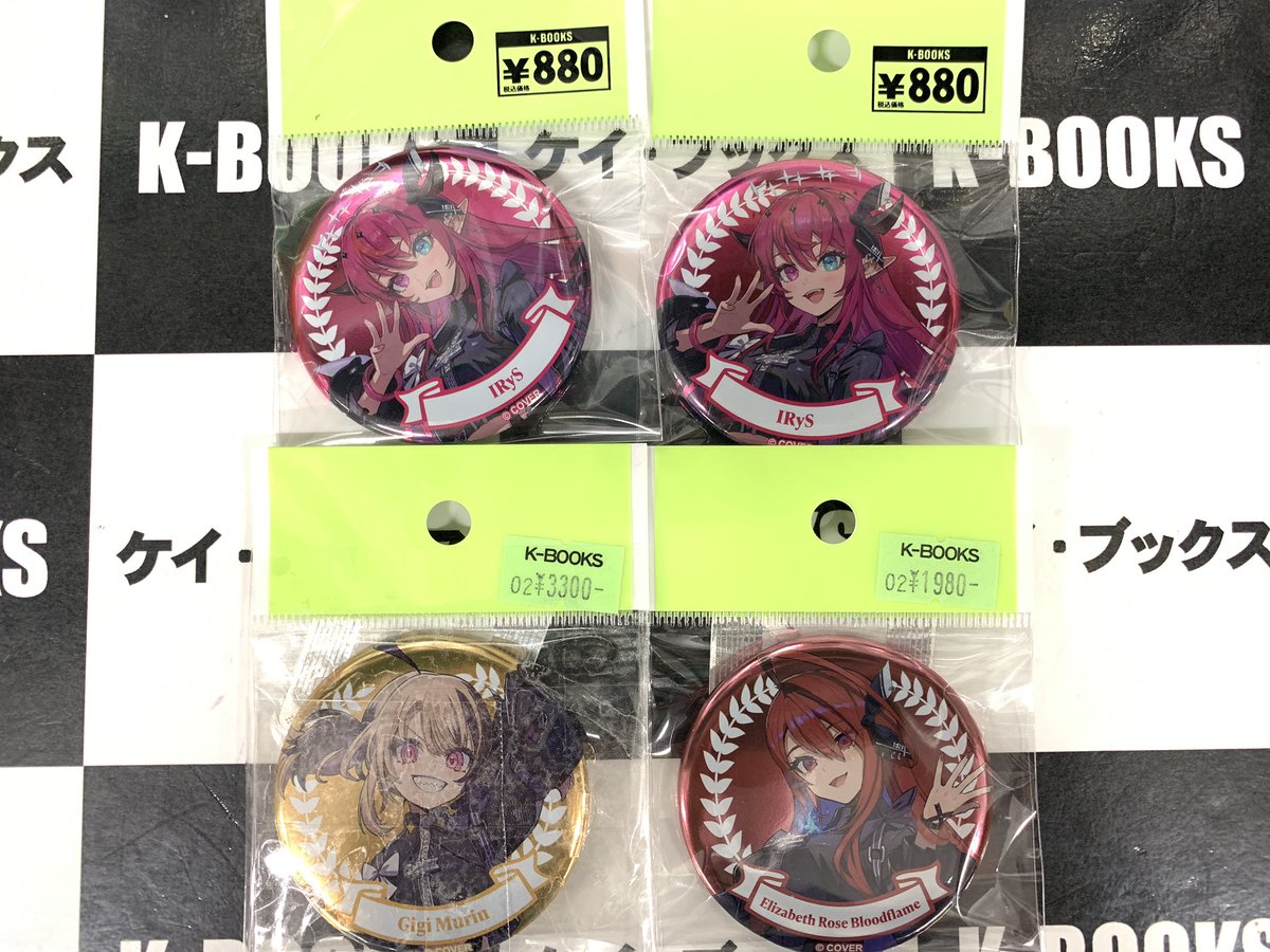 入荷情報】 #ホロライブ 缶バッジ ALL FOR ONE English 3rd concert