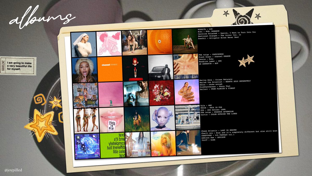 joypiIIed's tweet image. joy’s 2025 wrapped ₊˚⊹ᰔ