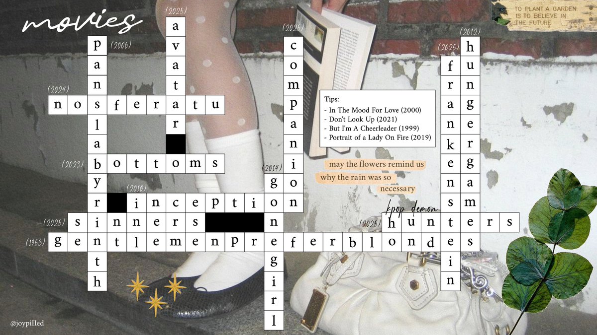 joypiIIed's tweet image. joy’s 2025 wrapped ₊˚⊹ᰔ