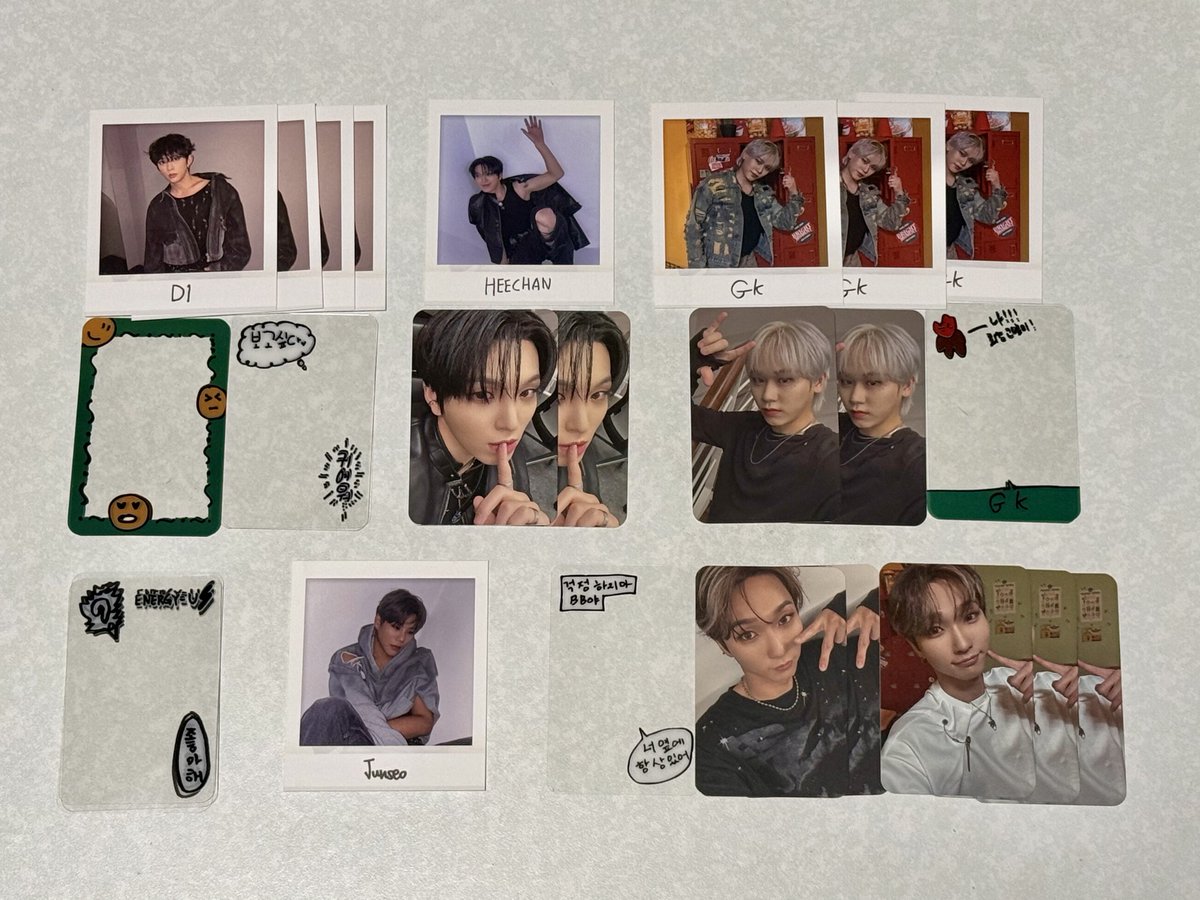 ダクビ DKB トレカ 交換 포카 교환 【譲】 写真のもの KOREAJU