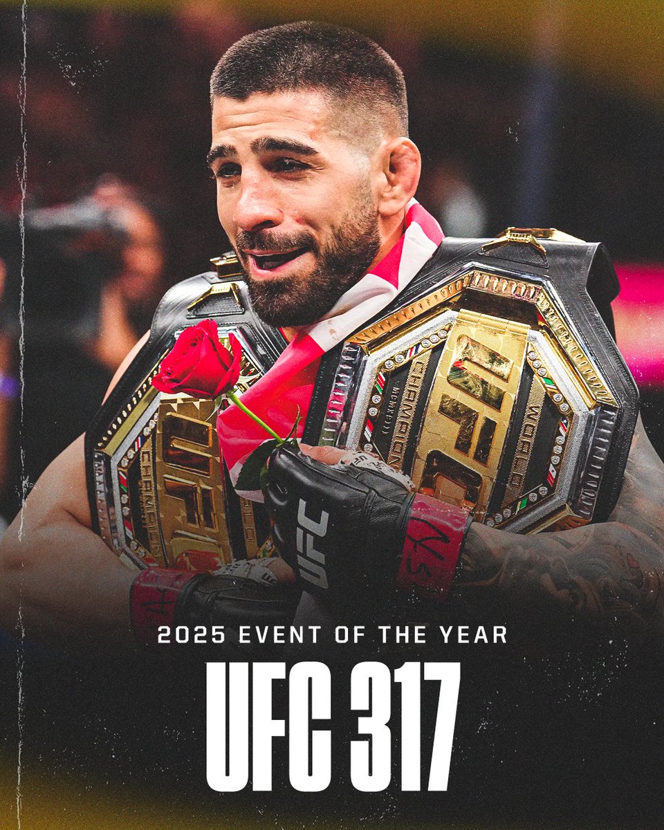 espnmma's tweet image. UFC 317 was a night of fights like no other this year 🔥

For more on the 2025 MMA Awards: bit.ly/49oZLs5