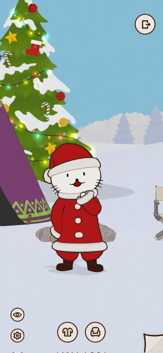 MEETNICOLE #BUMPOFCHICKEN ニコルもメリクリ〜🎅🎄 サンタ帽貰え