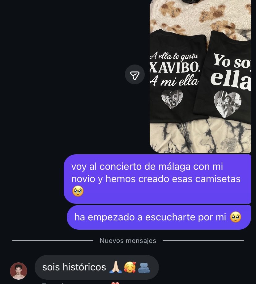 tengo entrada para ver a xavi, una camiseta personalizada d xavi, y xavi m ha contestado, la vida m sonríe a veces💋