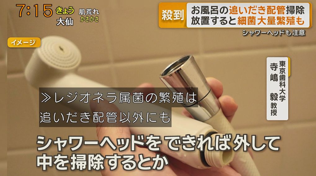 yuruhuwa_kdenpa's tweet photo. たまに薄っすら体調を崩す人

風呂の水でレジオネラ菌に感染してる事がある可能性があるのか…

確かにシャワーヘッドの分解清掃とかめったにしない上に風呂で歯磨いたり水を口に含む機会がある… https://t.co/SBzJtXyTb0