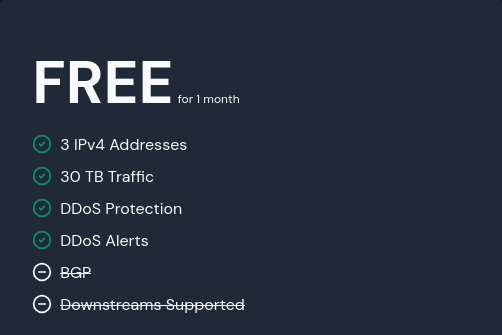 PDecreaser's tweet photo. 🛡️Get FREE #DDoS Protection via GRE

Use code: FREE-GRE

-> https://t.co/Ft1GWpb18v https://t.co/yMSgjcLMuO