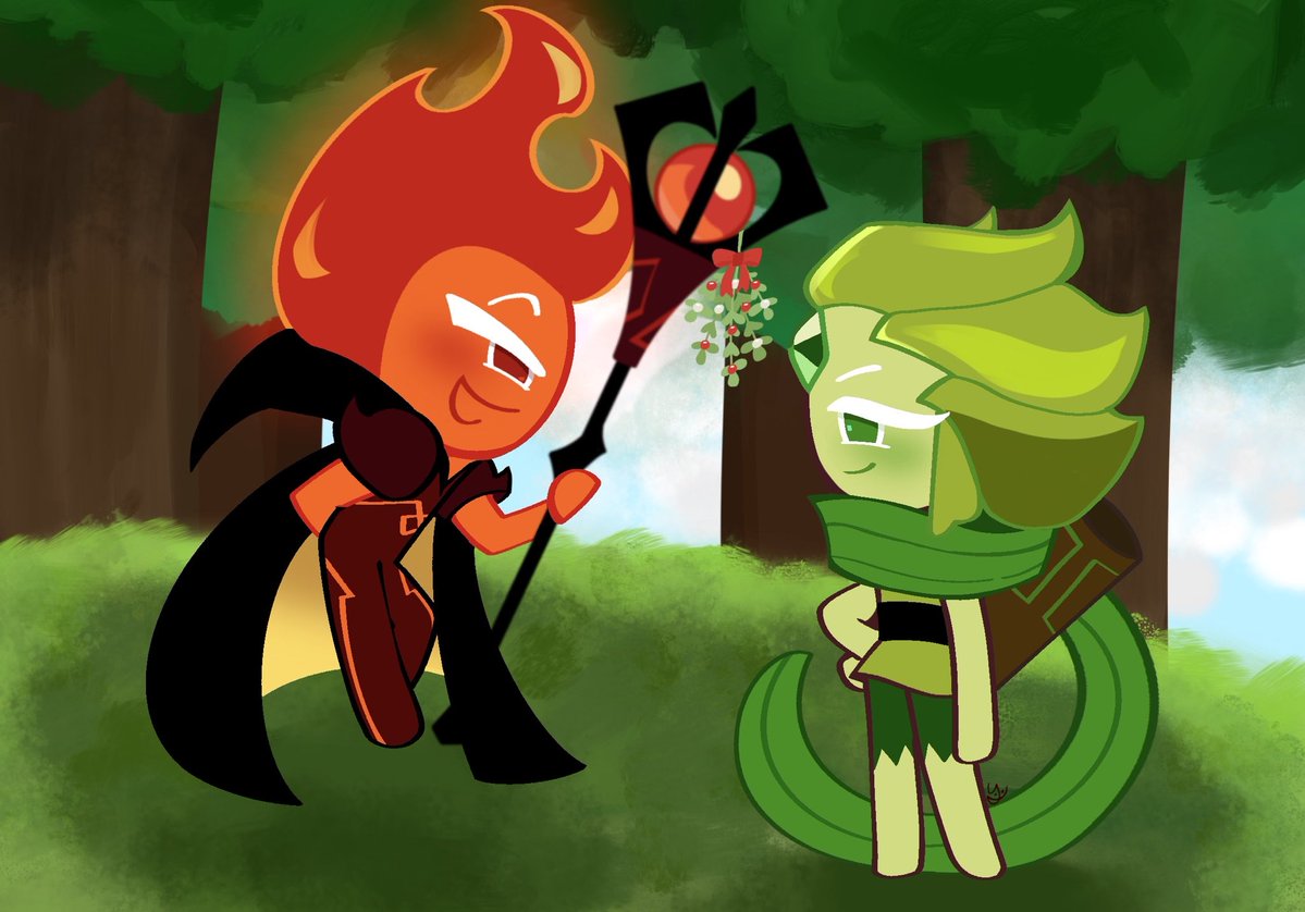 ywithasmil3's tweet image. Mistletoe 

#firewind #firespiritcookie #windarchercookie #airfryer #Mistletoe #cookierun #crk