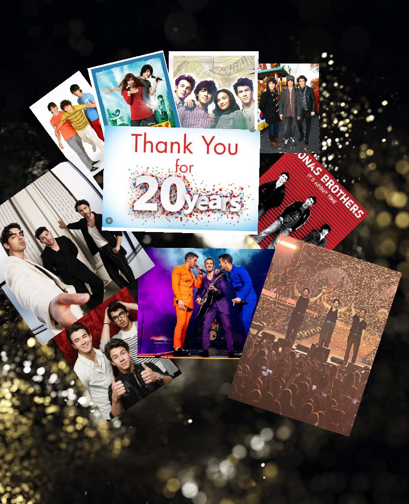 CleGirl2020's tweet photo. Thank you for 20 year @jonasbrothers @nickjonas @kevinjonas @joejonas  2006-2025 https://t.co/UihjtEn8hq