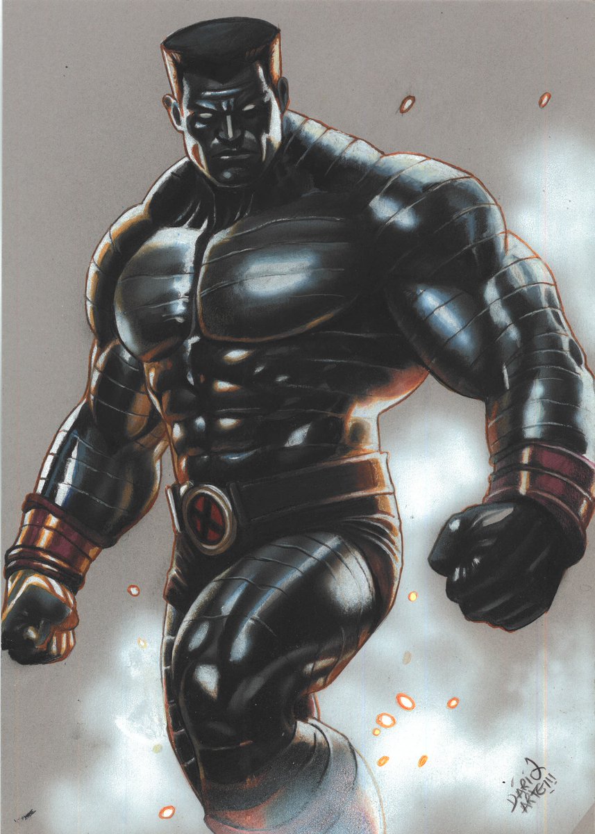 JasPosey's tweet photo. My acquisition of Colossus by Dário Soares https://t.co/oZ6g6XMtTX #DárioSoares #artpurchase #Colossus #PeterRasputin #PiotrRasputin #XMen #Excalibur #XForce #Defenders #PhoenixFive #Acolytes #QuietCouncilofKrakoa #XMenart #Excaliburart #MarvelComics #comicart #MarvelSuperheroes https://t.co/WusMRwBGix