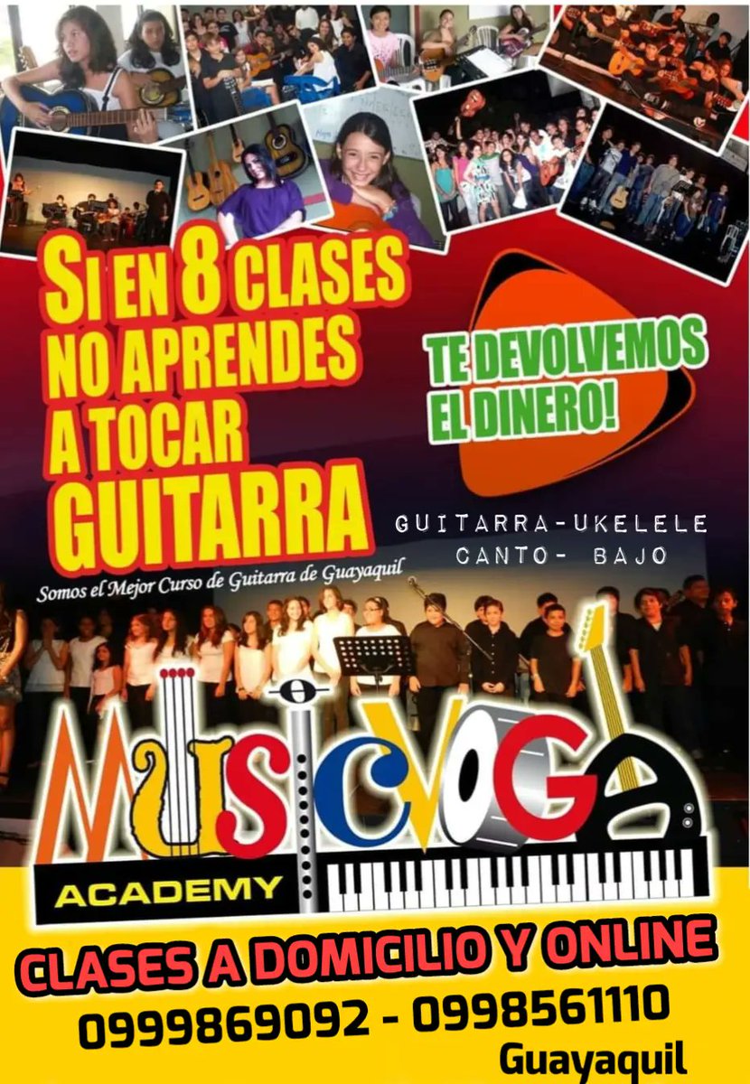 Musicvoga's tweet photo. @yluminaty 
Clases a domicilio de Guitarra- Ukelele en Guayaquil https://t.co/VKFSqY5yBB