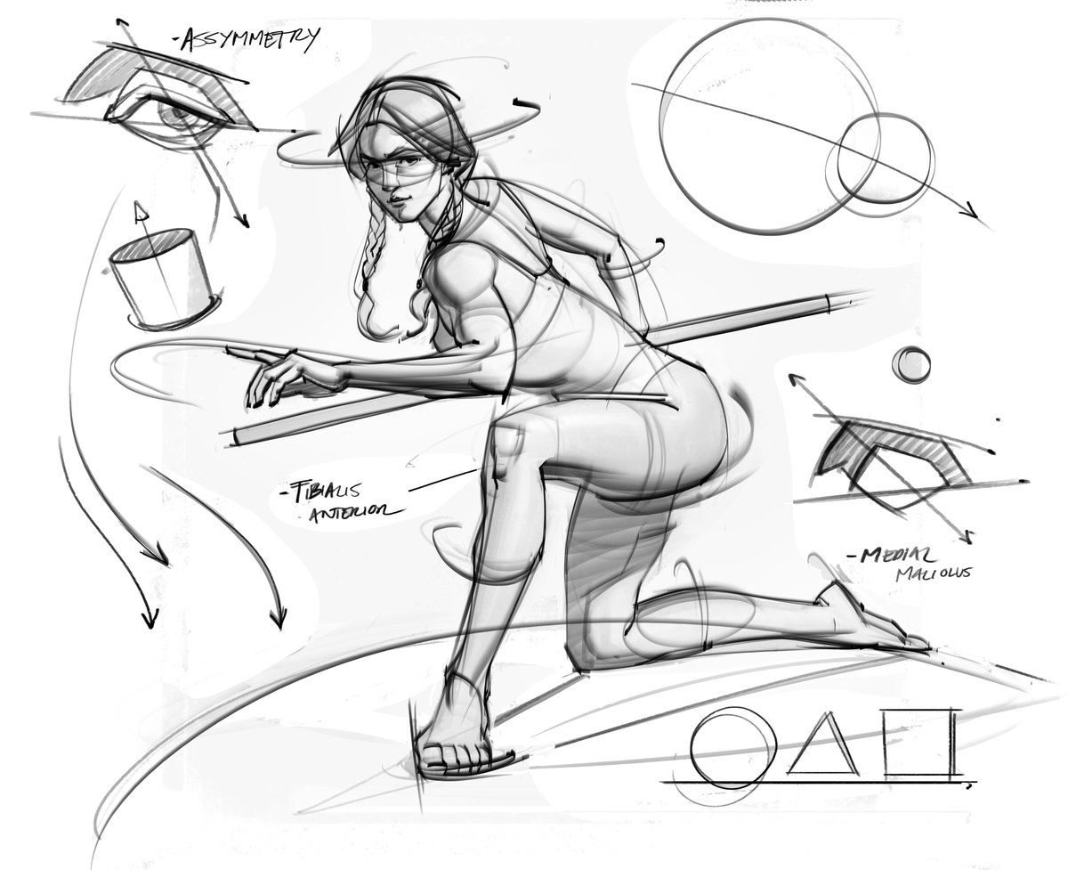 Morning figure drawing! Reference from @studiografit They have amazing  reference bundles! If you want to check them out and want to help my a  little use this link! https://t.co/mZpVYBNU7f #posereference #figuredrawing  #gesturedrawing #, image size:1200x977