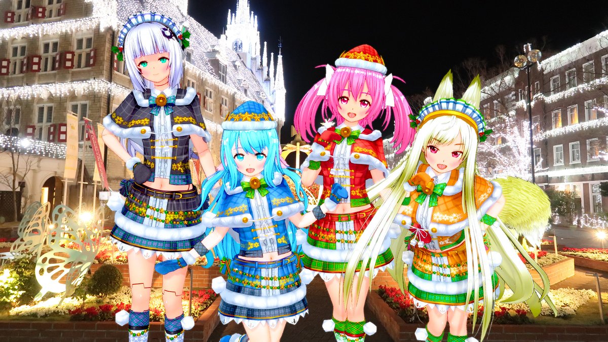メリ～クリスマス！
というわけで、おはようございます(*´ω｀*)
何とかギリギリ撮影できました
今年は普段着替えないメンツも加えて
ロケ地はいつもの場所（数年前の撮影）
#ちよSS
#COM3D2
