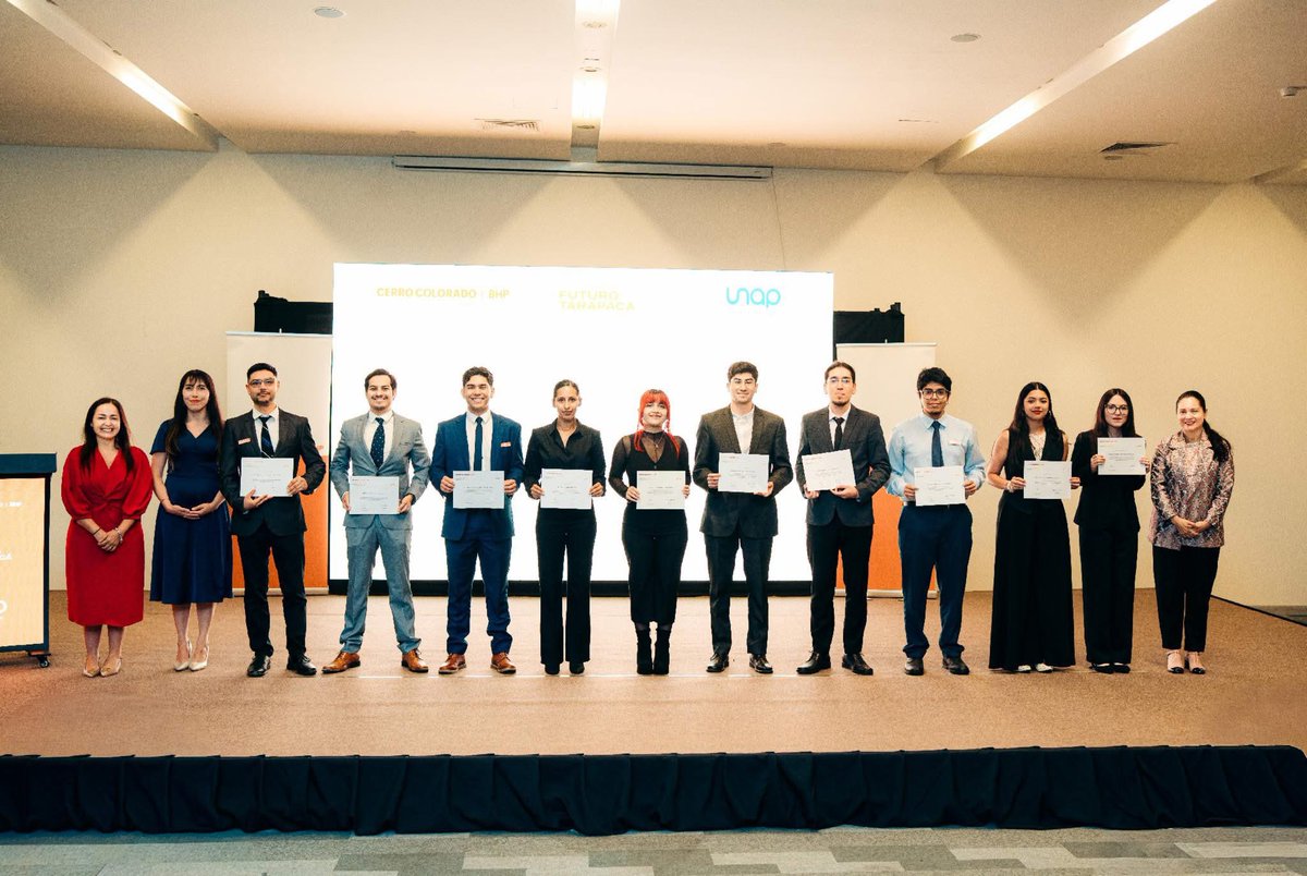 Finalizó el programa “Futuro Tarapacá”iniciativa de vinculación de BHP Cerro Colorado,permitió que 56 estudiantes de diferentes ingenierías de la Universidad Arturo Prat conocieran cómo se vive la minería actual. El programa consideraba la equidad de género y diversidad #Iquique