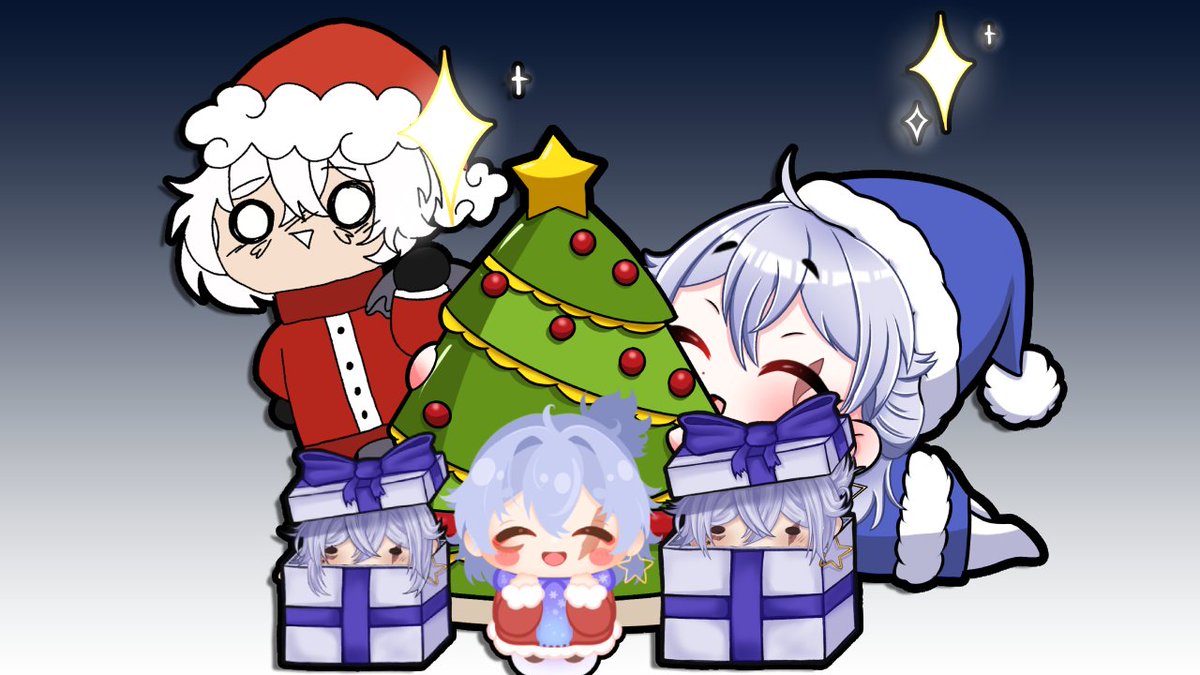 ❄️ WESOŁYCH ŚWIĄT WSZYSTKIM! ❄️
🧊 Samych najlepszych prezentów, dań na stole i wszystkiego co na te święta sobie wymarzyliście!
🤍 Ja zostaje z wami na dłużej więc jeszcze zobaczymy się w tym roku!

🎨 Arty na obrazku zrobione przez:
<a href="/hoshichaan_/">hoshichaan_ 🍉✨ | REDEBIUT 2026</a> 
<a href="/KaffiTaru/">KaffiTaru 💛☕️🦊「︎PLVtuber」</a> 
<a href="/_Nadu__/">Nadu ⭐👽II Vtuber</a> 
<a href="/LMyshaa/">「 ✦ LeMyshaaVT ✦ DEBIUT 2.0 ✦ 13.03.2026 ✦」</a>