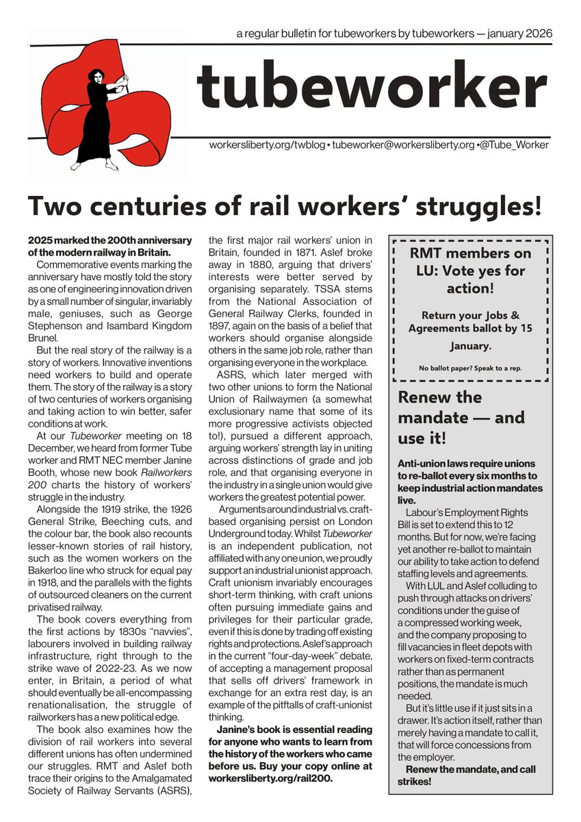 TubeworkerBulletin tweet media