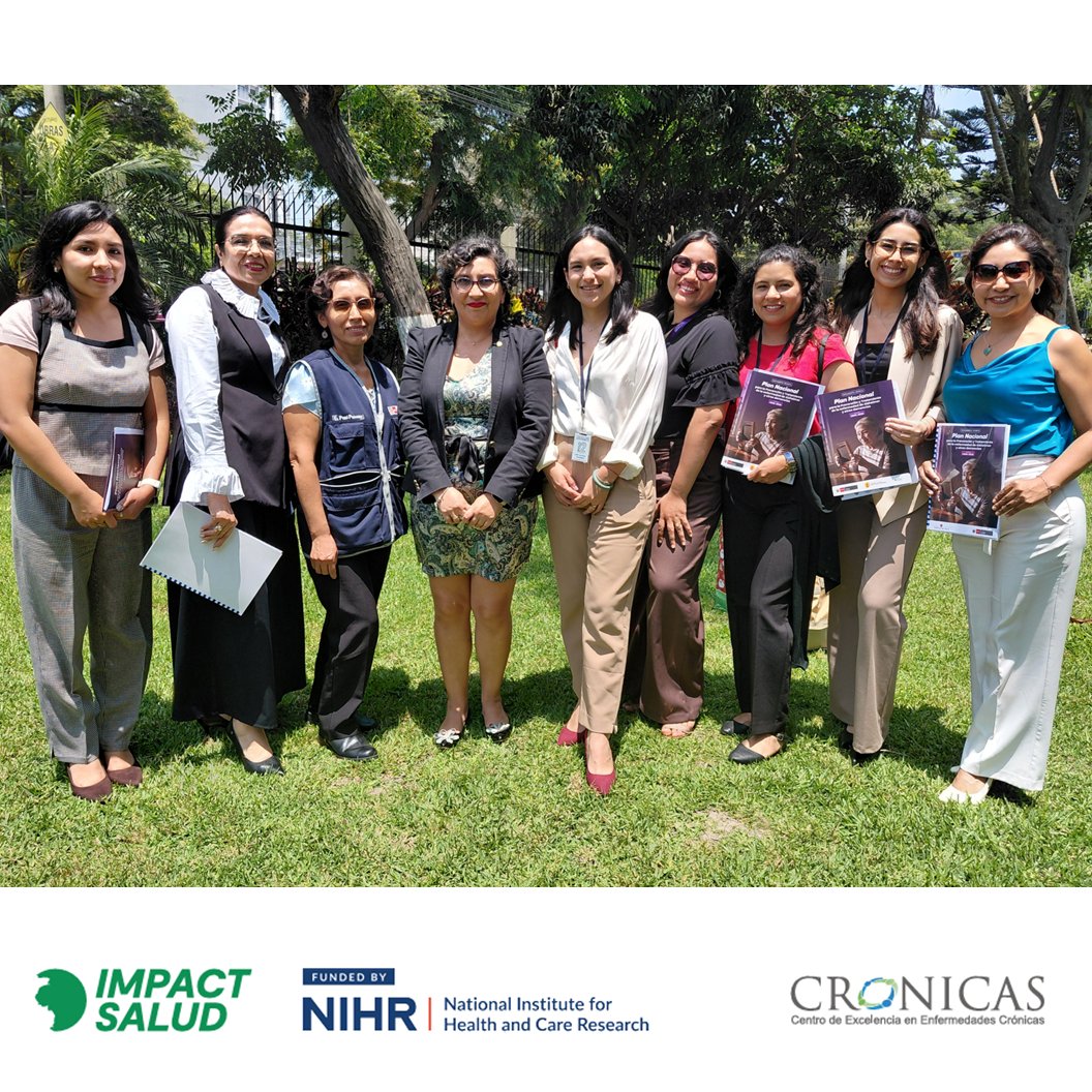 ImpactSalud's tweet photo. 🎉 Peruvian Ministry of Health presented a National Plan for Alzheimer’s Disease and Other Dementias 2026–28, a milestone for brain health in Peru.

Congratulations to MINSA, DSAME, and the institutions that collaborated to make this possible.

A great way to close the year ✨ https://t.co/RU4lgZBkLk