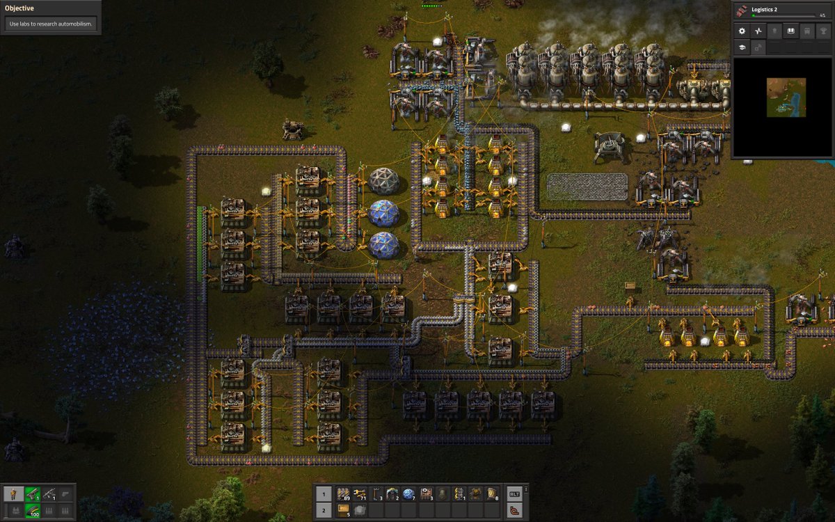 bro my factory fucking sucks. how do you get 3 different items onto a belt without it clogging up😭