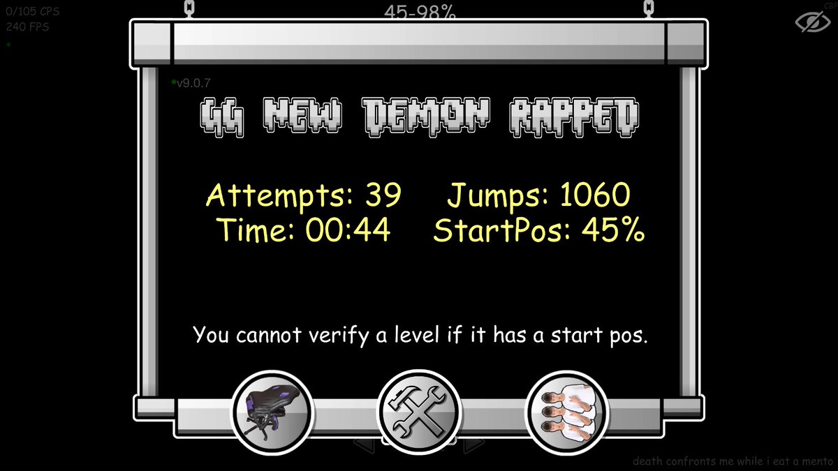 GunnieGD's tweet image. 2 runs on day 3 i am NOT leaving ts in 2025 bc im quite busy over christmas and new years lol