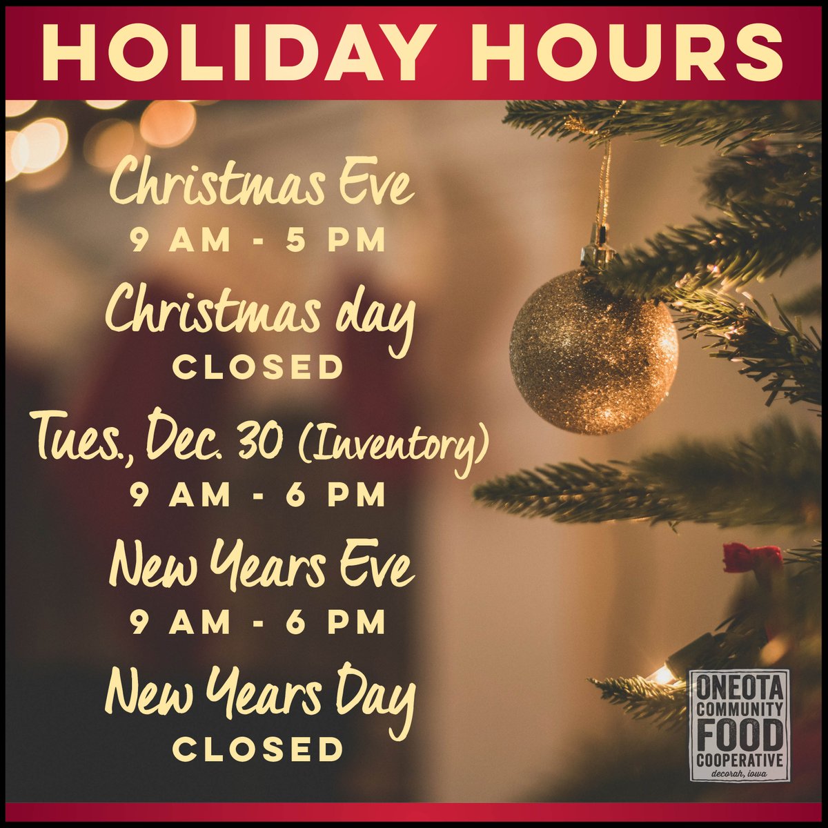 Oneota Community Food Co-op (@oneotacoop) on Twitter photo 