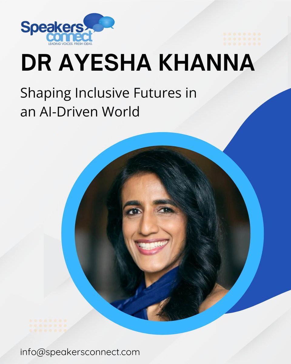 Discover how Dr. Ayesha Khanna is shaping inclusive futures with AI in Malaysia. Perfect for corporate events, she offers insights into technology and inclusion. Learn more about her visionary approach. #AyeshaKhanna #AIInnovation bit.ly/4nv6N2w