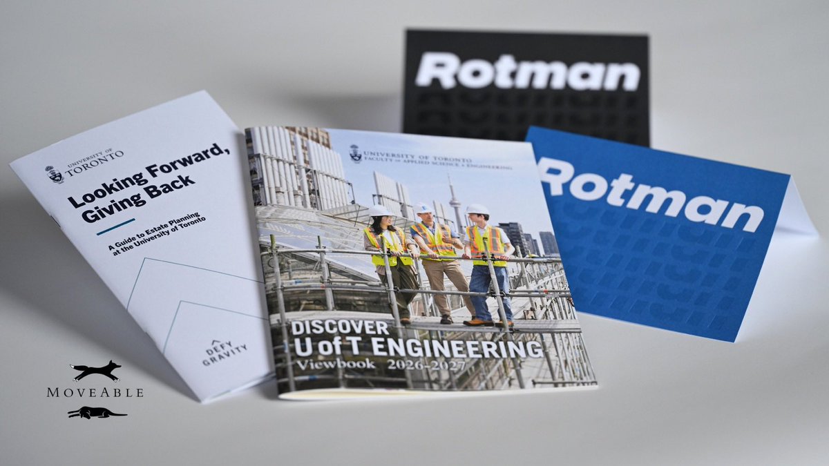 moveableprint's tweet image. Crafted with care and printed with precision.
These vibrant brochures were created for one of Canada’s leading universities and we’re proud of the result. 🎨📚