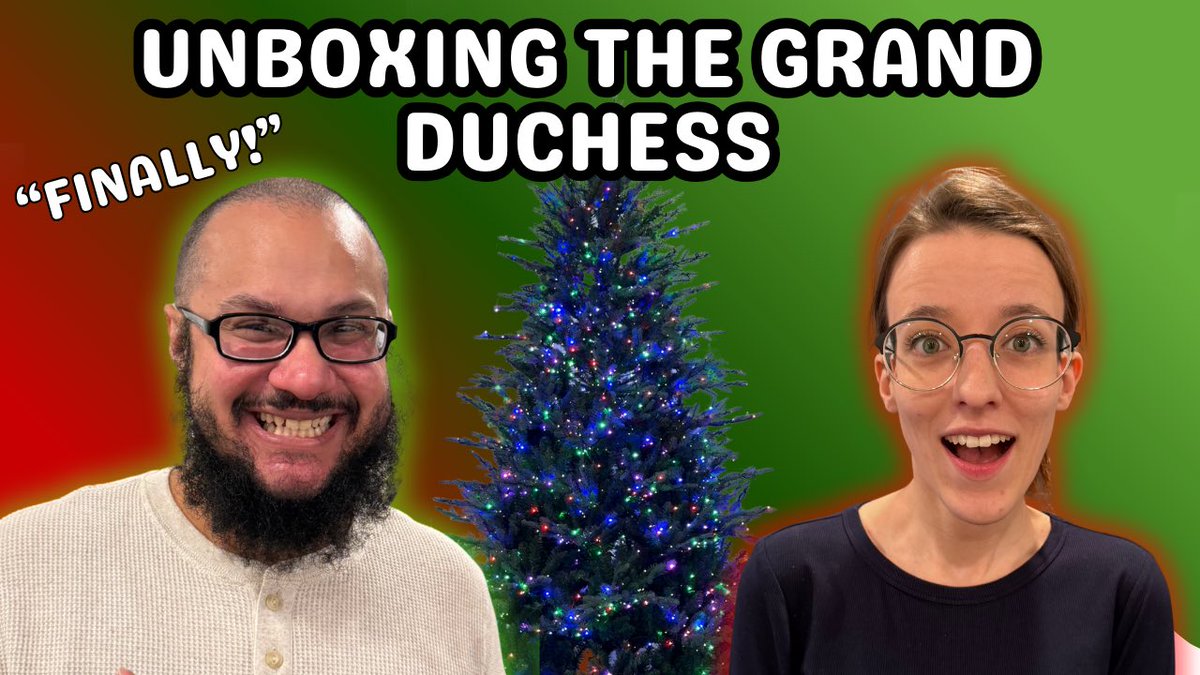 Strongislandni2's tweet image. Now that we’re in our new place, we’re FINALLY setting-up our Christmas tree!🎄
Watch &amp;amp; Subscribe here:
youtu.be/qxVjXr8yPjw?si…
🎄 #ChristmasEveEve #ChristmasTree #Christmas