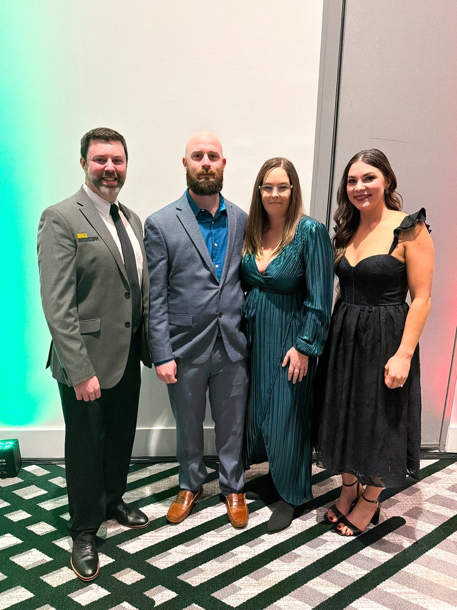 An evening worth celebrating🎉 Last week, our team attended the ABC Mississippi Merit Awards Dinner and presented awards to the incredible people helping shape the future of Mississippi's workforce.