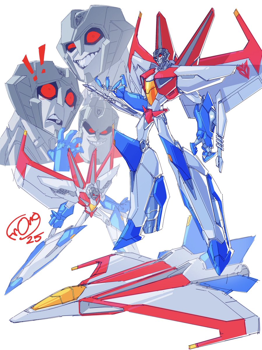 frong138's tweet image. Transformers: Destiny Starscream