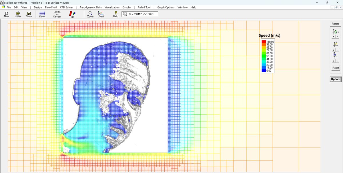 pat_hanley's tweet image. Early #SimulationFriday 🎄
Living &amp;amp; breathing for a few seconds within my RANS code, I see the necessity for fluctuations due to turbulence, in nature, must be somewhat nonrepeatable. 
More about Stallion 3D ➡️ hanleyinnovations.com