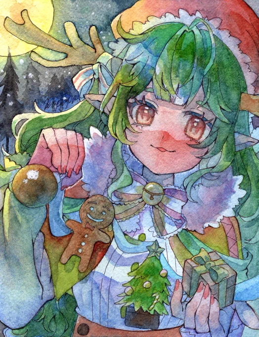 メリークリスマスイブ!.* 一次創作です