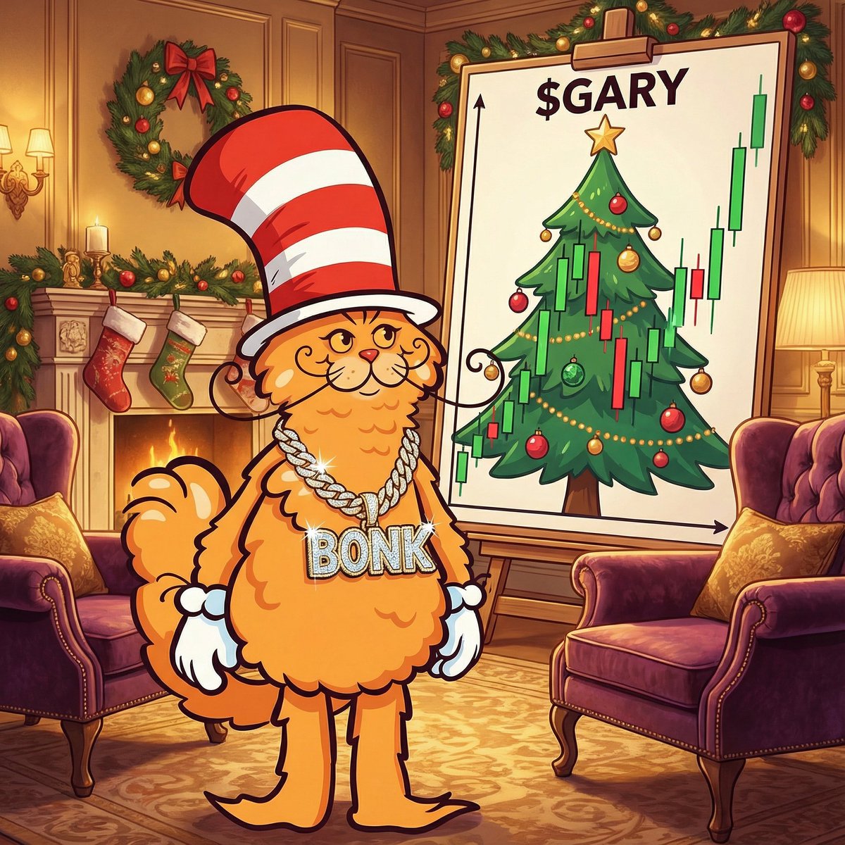 Ze chart is festive

Coincidence?

Gary thinks not

- Gary