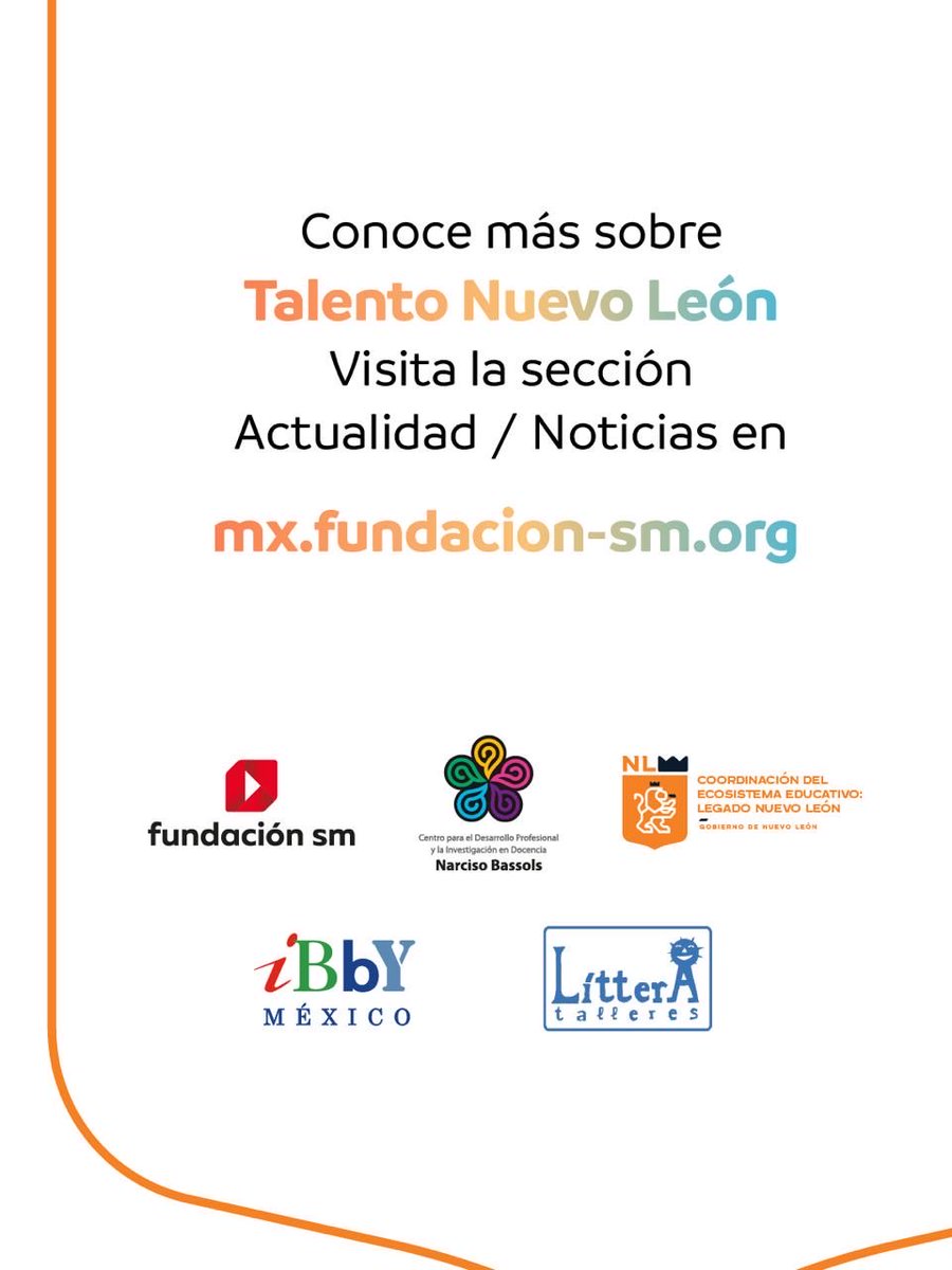Desde Fundación SM México, impulsamos las Redes de Lectores de Talento Nuevo León, un componente lector que fortalece la comprensión lectora, la identidad y la creatividad de niñas y niños con aptitudes sobresalientes.
📚 Conoce más:
mx.fundacion-sm.org/actualidad/not…
#TalentoNuevoLeón