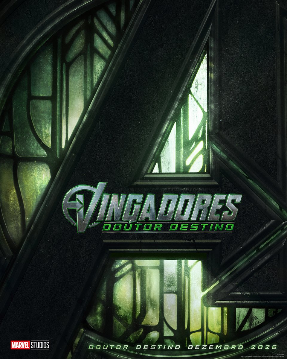 Boxreport's tweet image. Duelo de titãs! 

Duna 3 e Vingadores: Doomsday serão lançados no mesmo dia, 18 de dezembro de 2026.

A Warner Bros não pretende mudar a data de lançamento do filme.