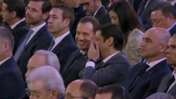 Varandas: “Rui costa chega atrasado porque esteve a ver o Sporting!! Também é normal, acaba o campeonato e o Benfica chega sempre atrasado..."