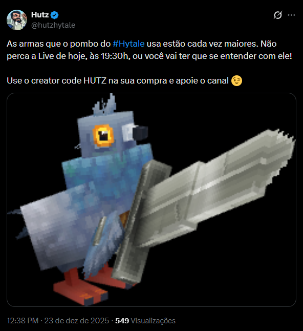 MatheuzinhowBoy's tweet photo. @hutzhytale Hutz eu acho que o único que vai ter que se entender com a pombo com faca é você temo te dizer... https://t.co/1Wfj5Cv7BD