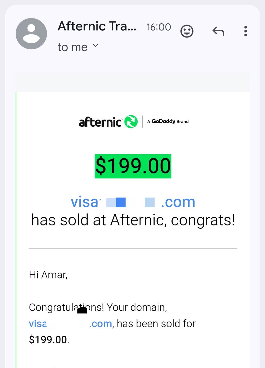 Been a while since I sold any ... This is refreshing 🤑
HT : 6 months
Handreg 
 <a href="/kasmiyouness1/">Youness KASMI</a> <a href="/dnrater/">DNRater</a>