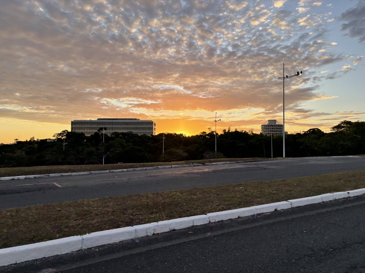 Que céu foi esse hoje?