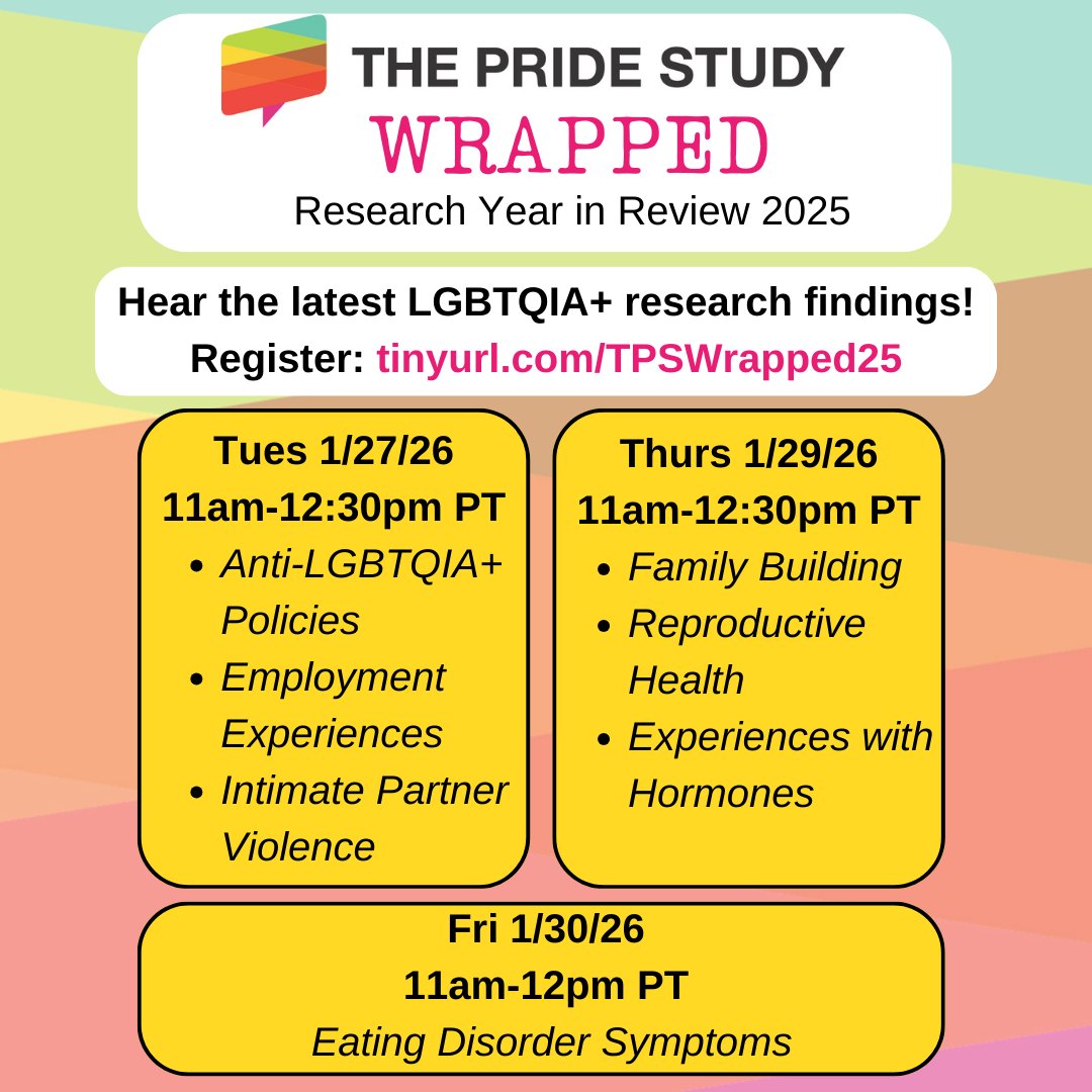 The PRIDE Study tweet media