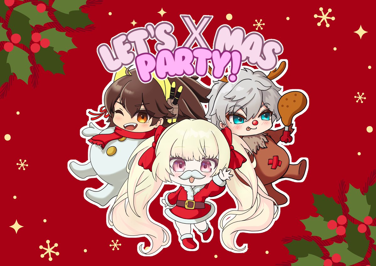 ChrisTuckerno's tweet photo. クリスマスイベントでsumeshi( @sumeshi333 ）さんと十鳥すすり( @susurissri )さんと在学生のみなさんと楽しい時間が過ごせました。素敵なクリスマスイブをお過ごしください。 https://t.co/RvN3xrHpHE