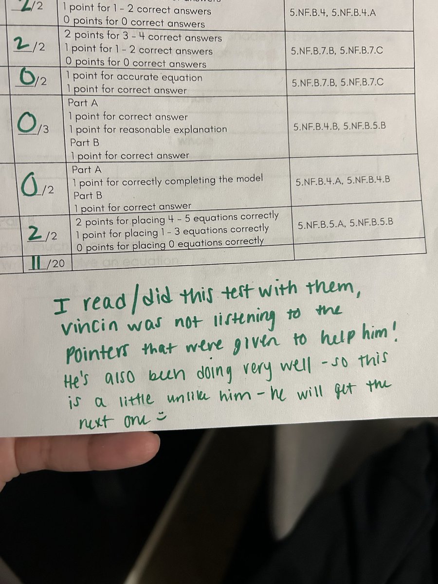 Everything after the exclamation point was written AFTER my son’s teacher got her Christmas present (“so [he] don’t get in trouble.”)  lol
