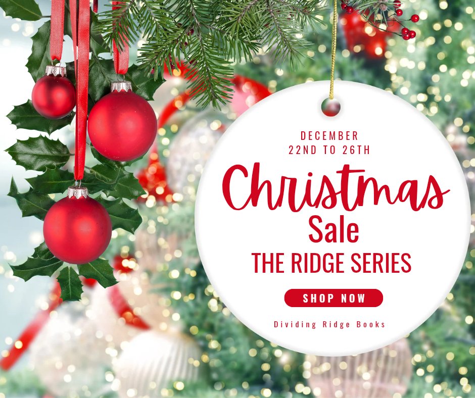 Check out our holiday ebook sale! Starting December  22nd until December 26th #TheRidgeSeries #Kindle editions will be marked down on Amazon. 📚🎄

#WritingCommmunity #indieauthor #HolidaySale #reading #HistoricalFiction #Mystery #TrueCrime