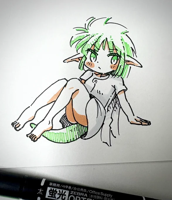 錬金術師への道も一歩から まずは描きます #メルクリウスプリティ