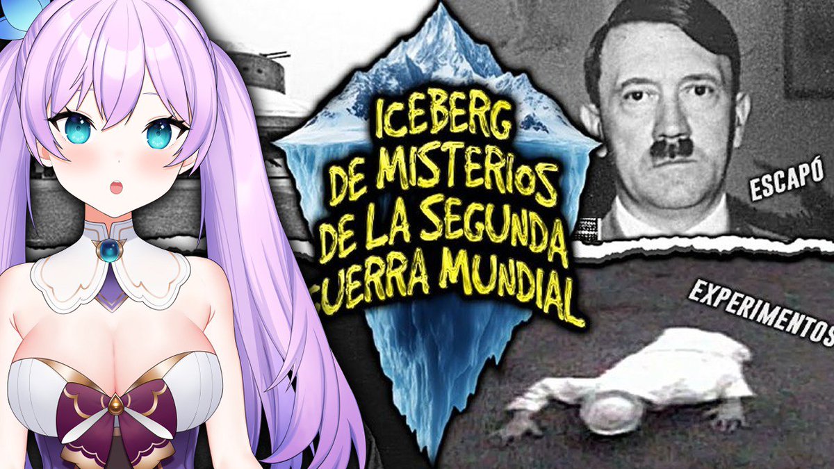 Solecitos esta noche vamos a ver el ICEBERG DE LOS MISTERIOS DE LA SEGUNDA GUERRA MUNDIAL Y MAS! Los estaré esperando, nos vemos pronto ❤️ link de YouTube en mi perfil