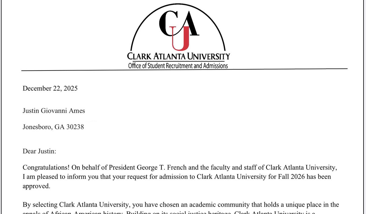 ThejustinAmes's tweet photo. 🙏🏾🙏🏾🙏🏾🙏🏾
@CAU_Football @CAU https://t.co/dZIKAvuZAL